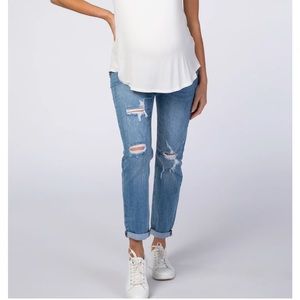 Pinkblush Maternity Ripped Jeans